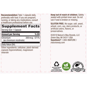 Chromium GTF 200 mcg