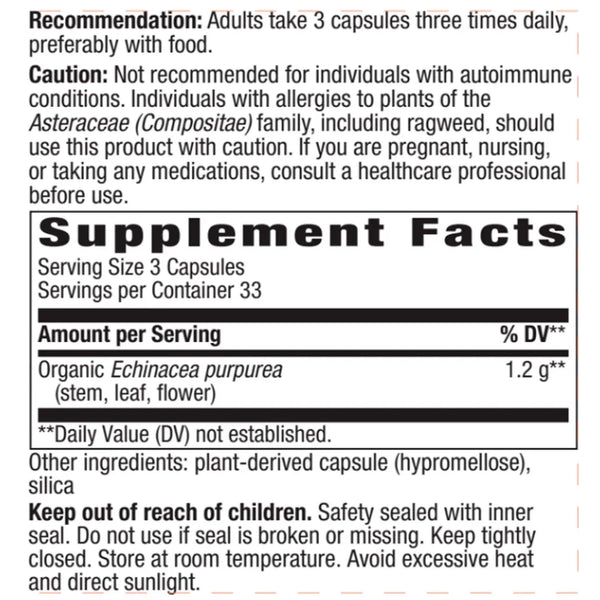 Echinacea Purpurea Herb Natures way
