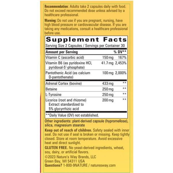 Adrenal Stress End Natures way