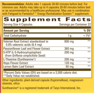 Fatigued to Fantastic Revitalizing Sleep Formula Natures way