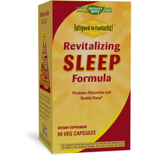 Fatigued to Fantastic Revitalizing Sleep Formula Natures way