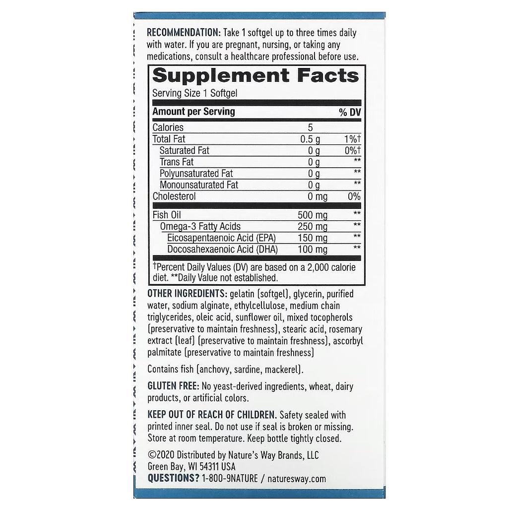 Fisol 500 mg Natures way