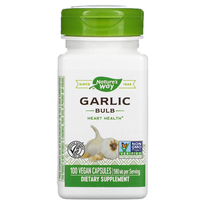 Garlic Bulb 580 mg Natures way