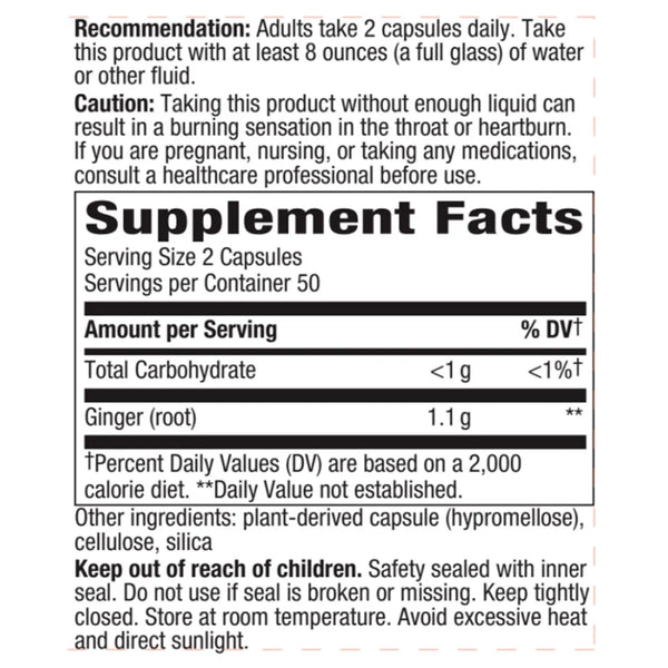 Ginger Root Nature's way 