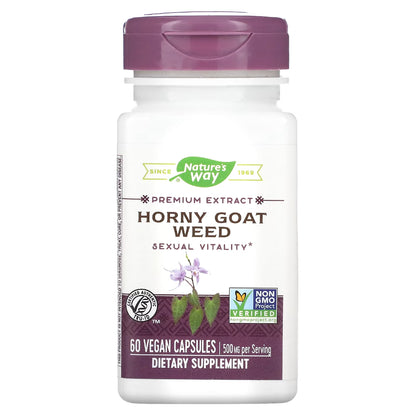 Natures way Horny Goat Weed - Support Healthy Sexual Function