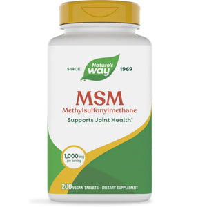 MSM 1000 mg Natures way