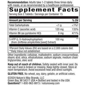 Natures Way 5-Htp 50 Mg 