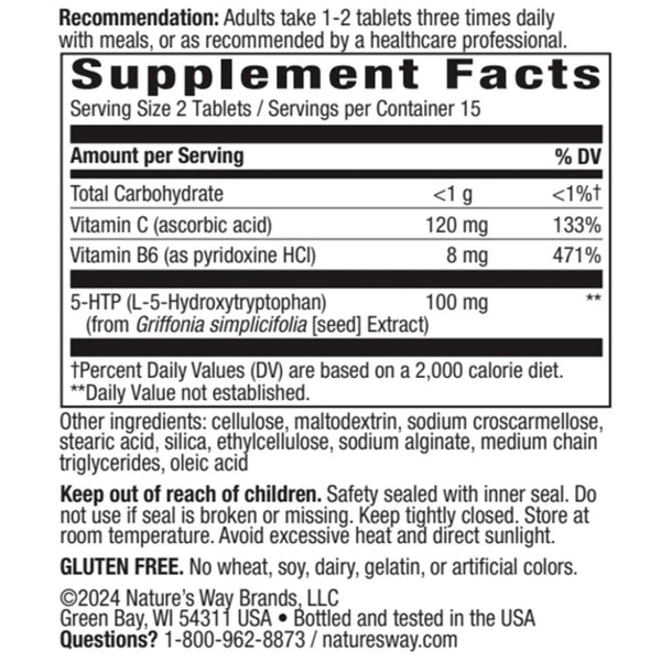 Natures Way 5-Htp 50 Mg 