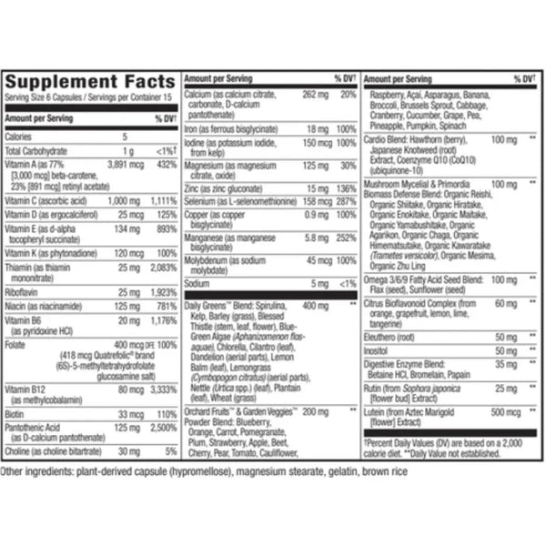 Natures way Alive Max Potency 90 vegcaps