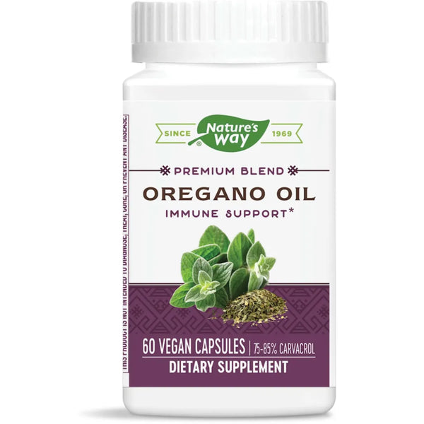 Oregano Oil 50 mg Standardized Natures way