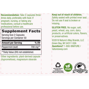 Peppermint Leaves 400 mg Natures way