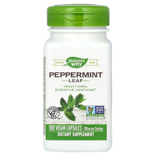 Peppermint Leaves 400 mg Natures way