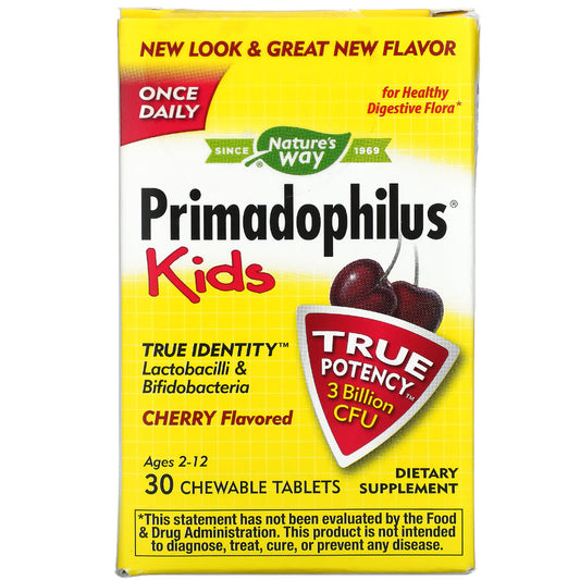 Primadophilus Kids Cherry Flavor Natures way