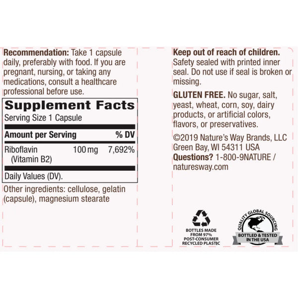 Riboflavin Natures way