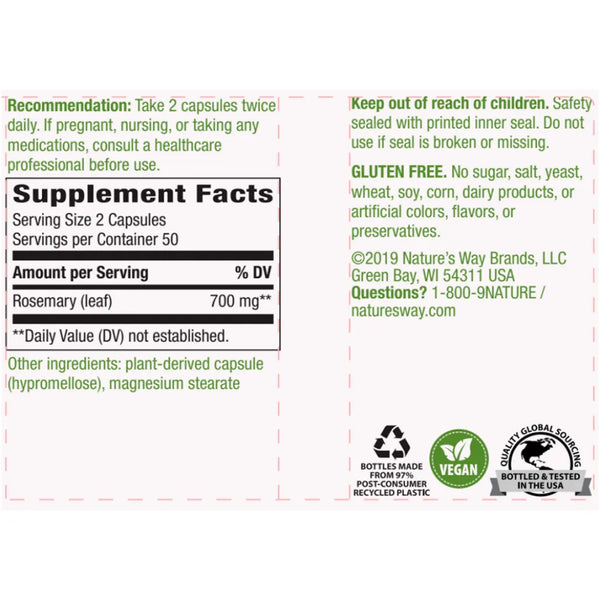 Rosemary Leaves Natures way