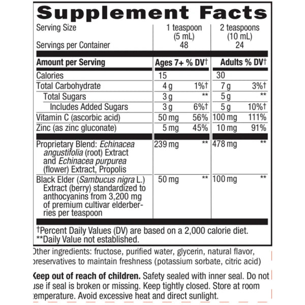 Sambucus Immune Syrup Nature's Way