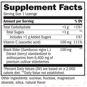 Sambucus Original Lozenges Natures way