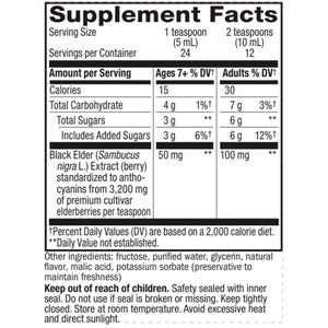 Sambucus Original Syrup Natures way