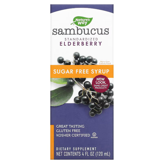 Sambucus Sugar Free Syrup Natures way