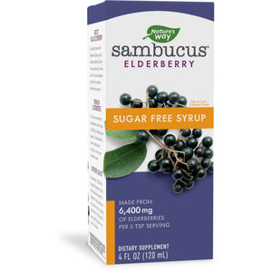 Sambucus Sugar Free Syrup Natures way