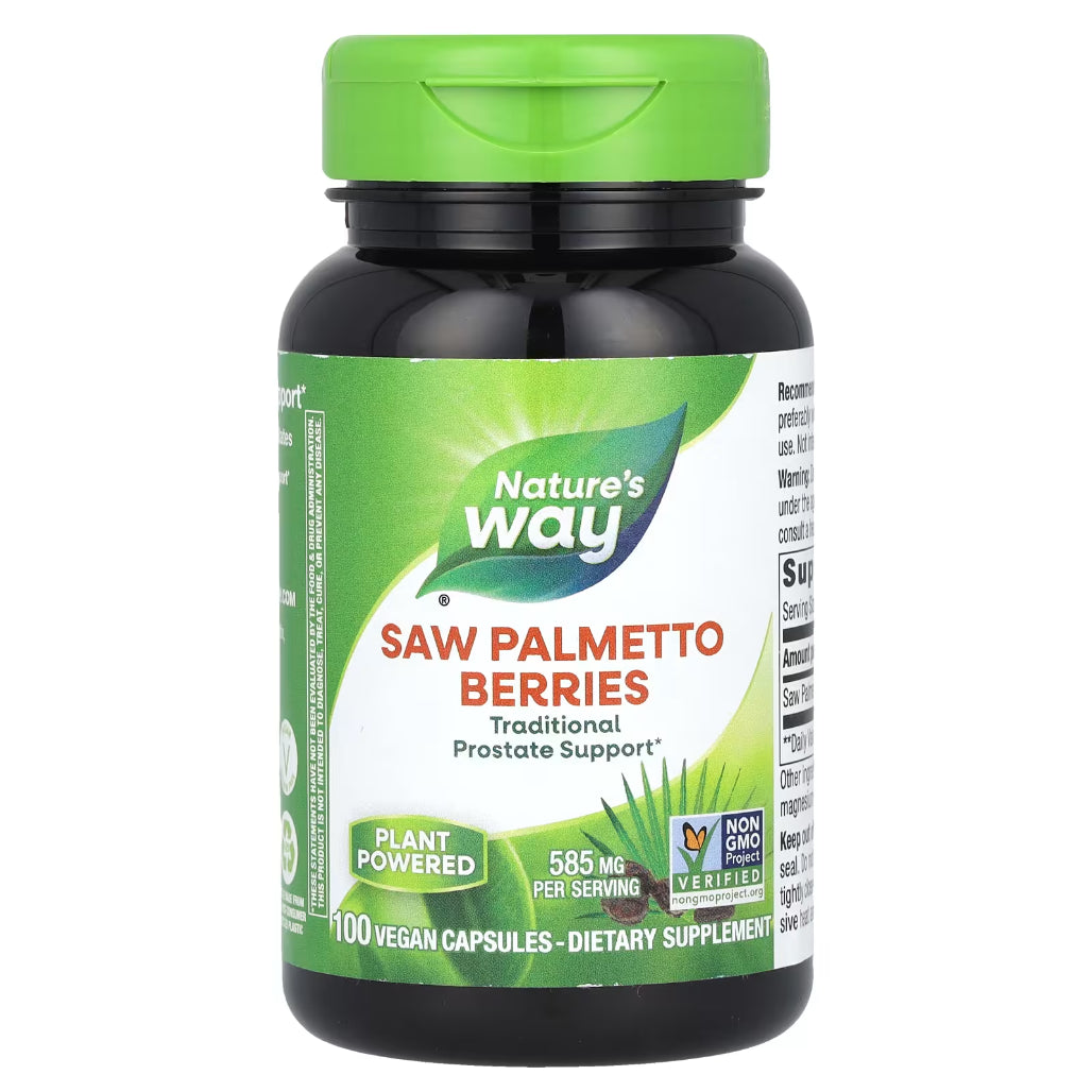 Saw Palmetto Berries 585 mg Natures way