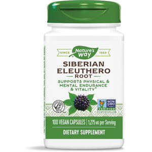 Siberian Eleuthero Root 1275 mg Natures way
