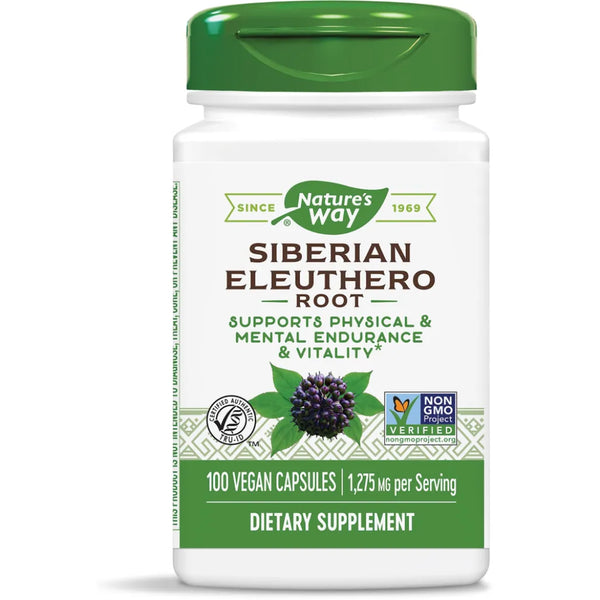 Siberian Eleuthero Root 1275 mg Natures way