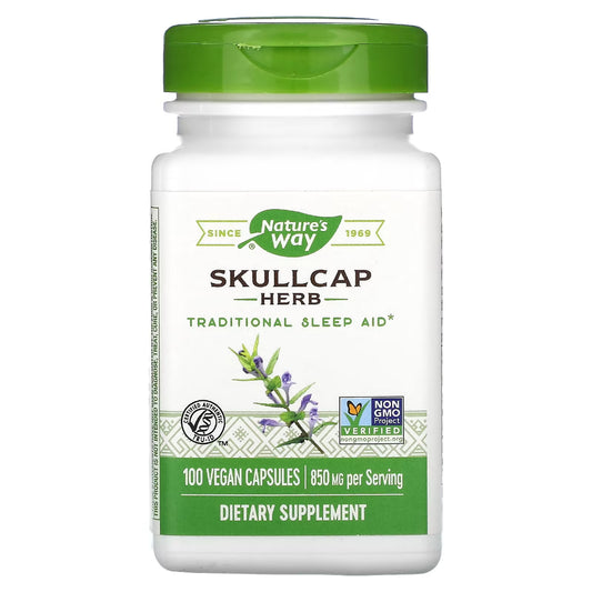 Skullcap Herb 425 mg Natures way