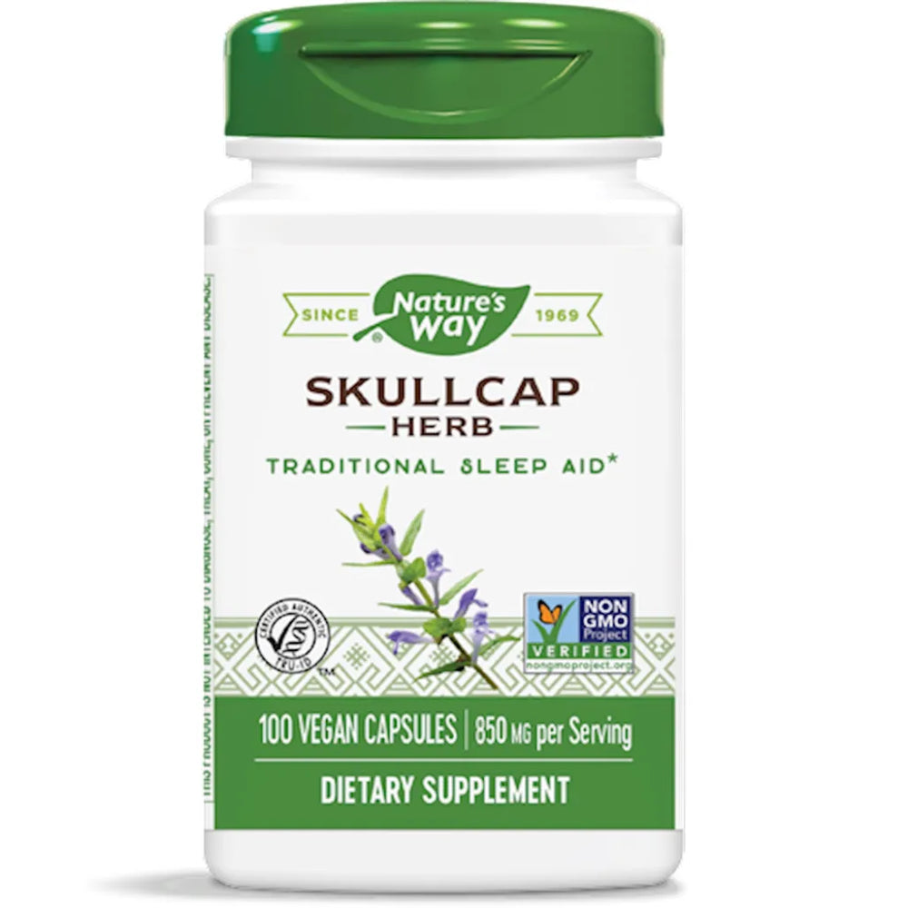 Skullcap Herb 425 mg Natures way