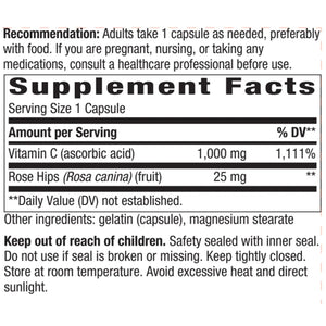 Vitamin C-1000 with Rose Hips Natures way