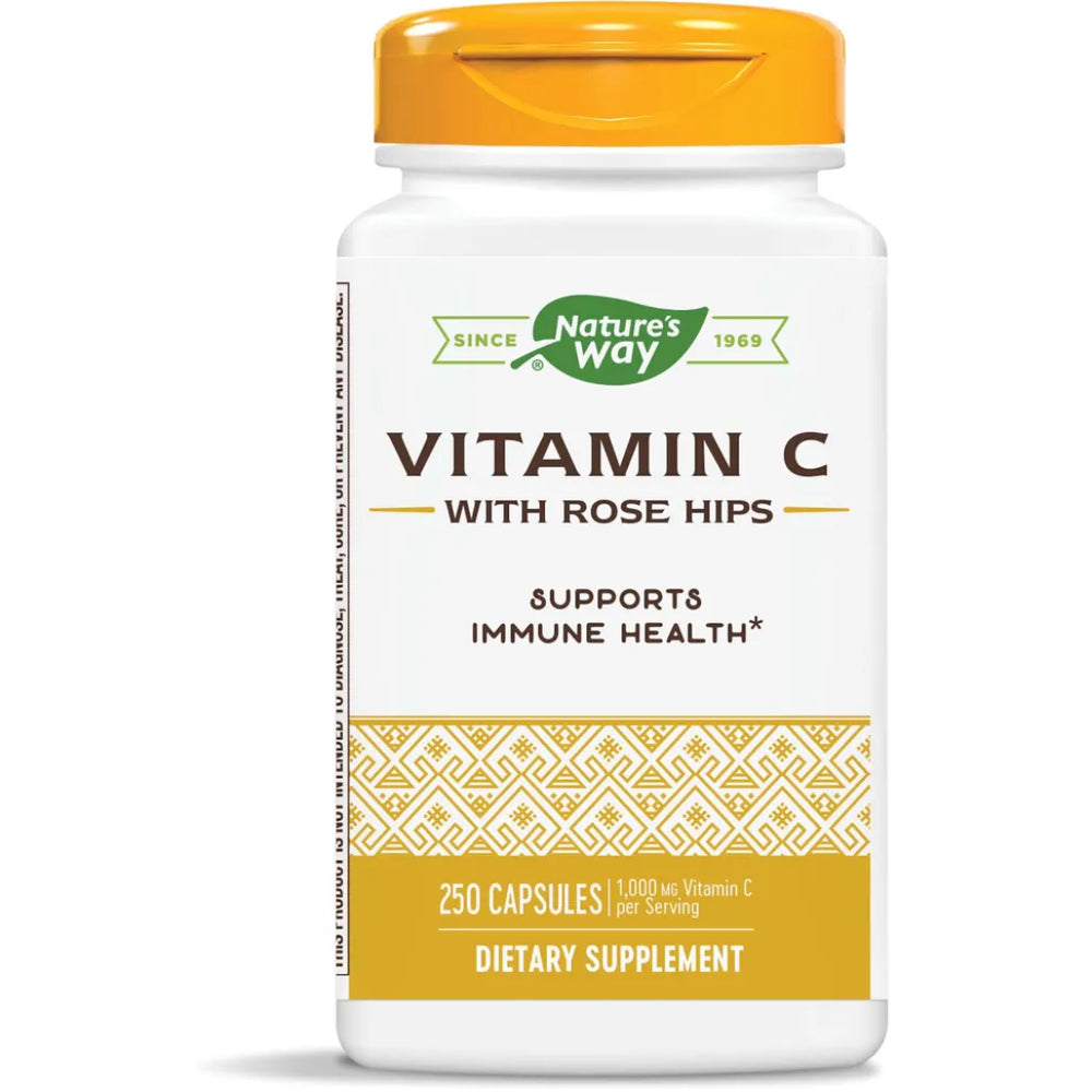 Vitamin C-500 with Rose Hips 500 mg Natures way