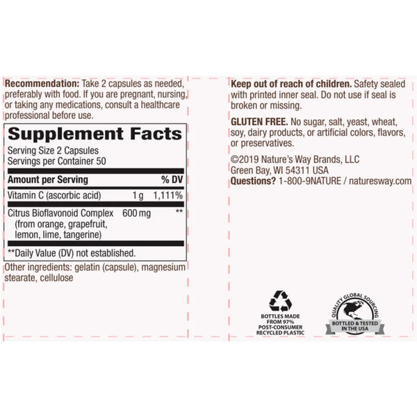 Vitamin C 500 Natures way