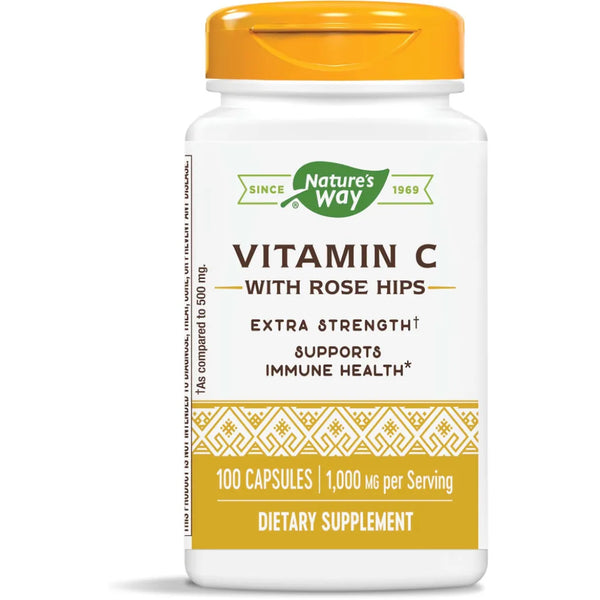 Vitamin C 1000 w/Rose Hips Natures way