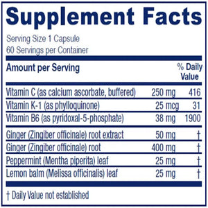 Nausea Ease Vitanica