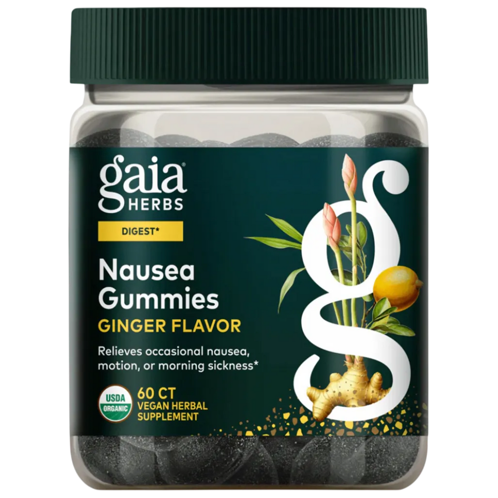 Nausea Gummies (COG)
Gaia Herbs
