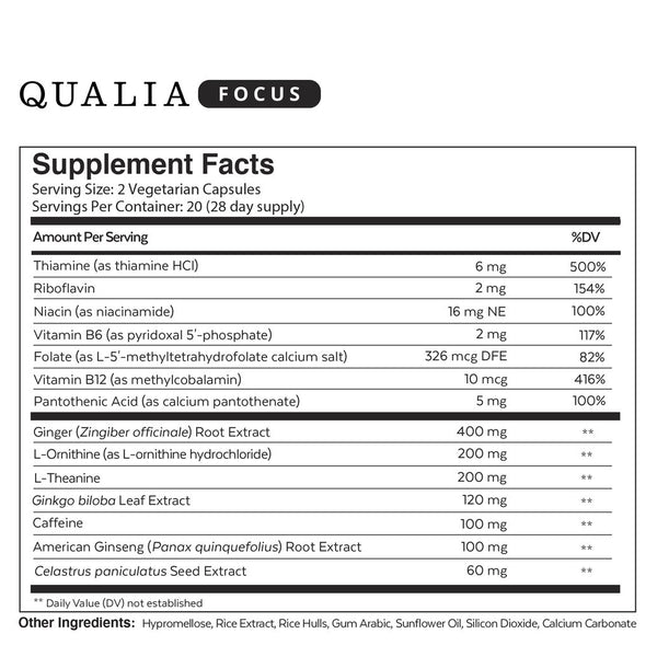 Qualia Focus Neurohacker