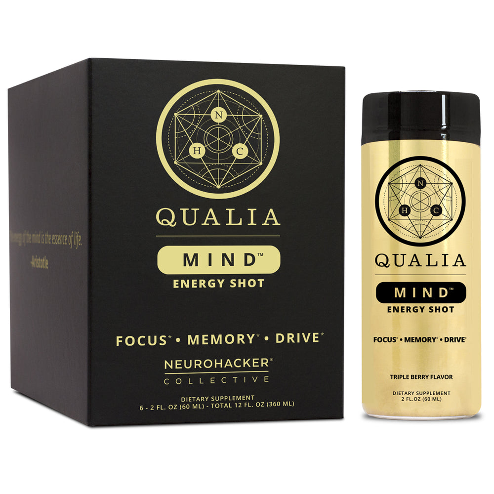 2oz Qualia Nootropic Energy Shot Neurohacker