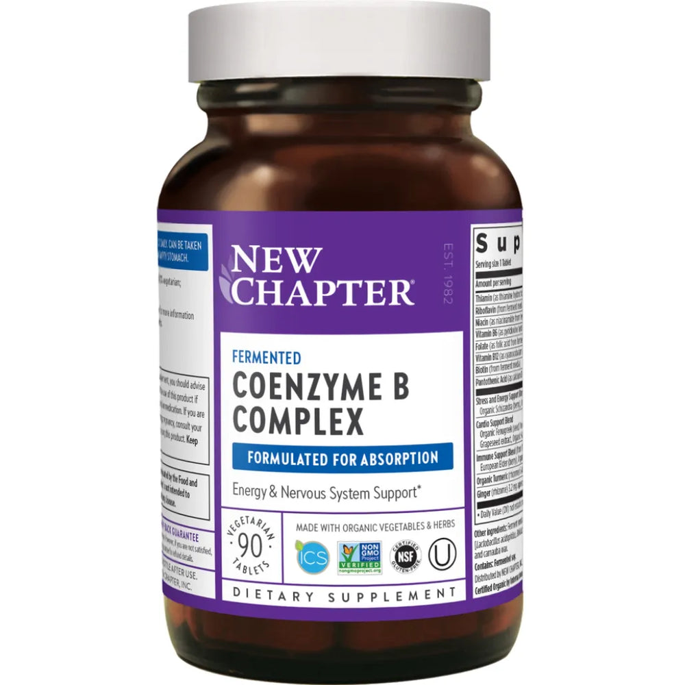 Coenzyme-B-Complex - 90 Tablets by New Chapter