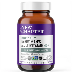 New Chapter Every Man's One Daily 40+  - supports immune system, heart health and prostate