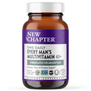 New Chapter Every Man's One Daily 40+  - supports immune system, heart health and prostate