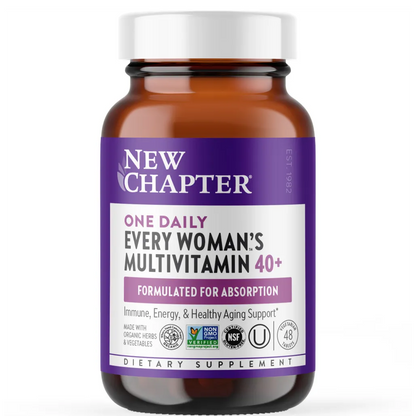 New Chapter Every Woman's One Daily 40+ - Supports immune function, healthy aging, and bone support