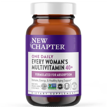 New Chapter Every Woman's One Daily 40+ - Supports immune function, healthy aging, and bone support