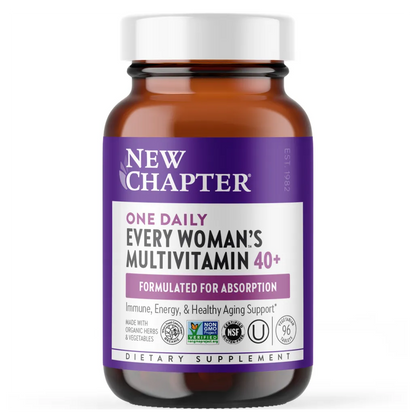 New Chapter Every Woman's One Daily 40+ - Supports immune function, healthy aging, and bone support