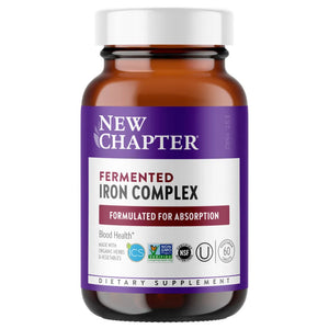 New Chapter Fermented Iron Food Complex - Promotes blood health and rich source of iron