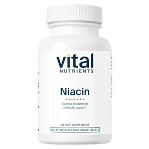 Benefits of Niacin 500mg - 90 Extended Release Tablets | Vital Nutrients | Supports Healthy Cholesterol Levels