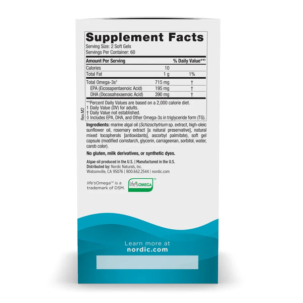 Algae Omega Nordic Naturals