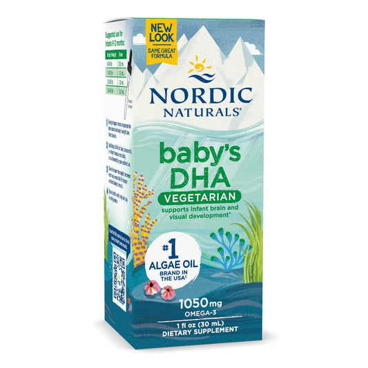 Nordic Naturals Baby's DHA Vegetarian - Support Infant Brain