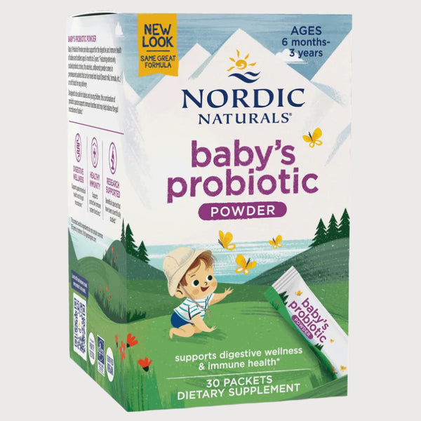 Nordic Naturals Baby's Nordic Flora Probiotic Powder - Support Digestive Wellness