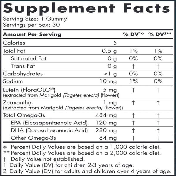 ingredient Nordic Naturals Children's Eye Health Gummies - Supports Eye Health