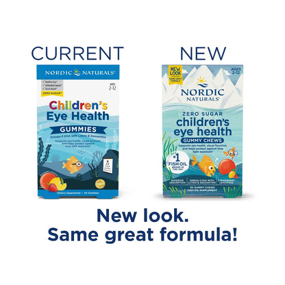 same great formula Nordic Naturals Children's Eye Health Gummies - Supports Eye Health